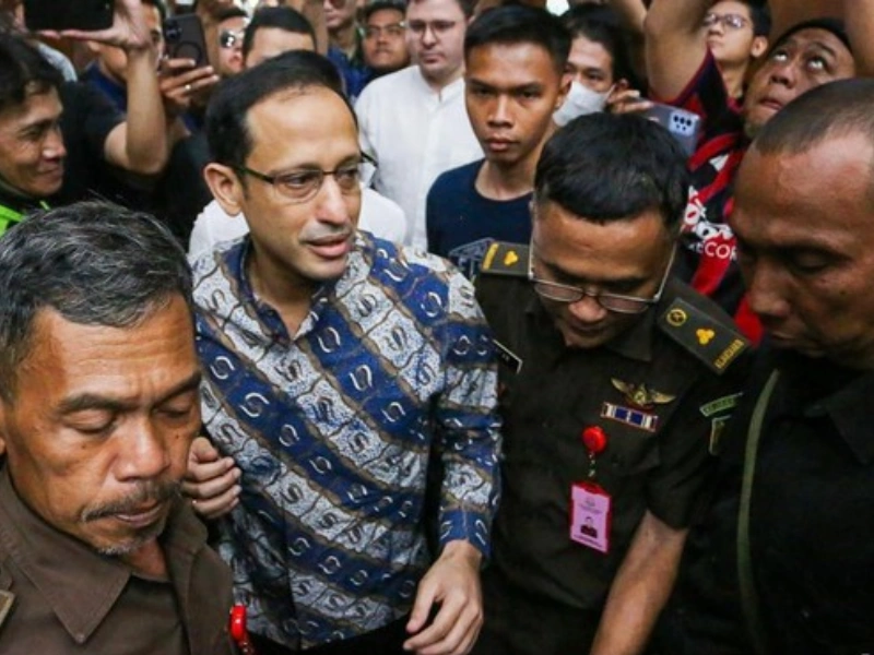 Nadiem Makarim Resmi Jadi Tahanan Rumah