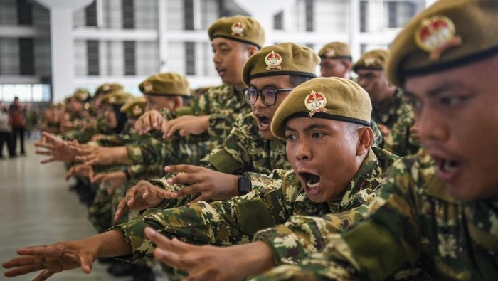 Latsarmil SPPI Latihan Bela Negara