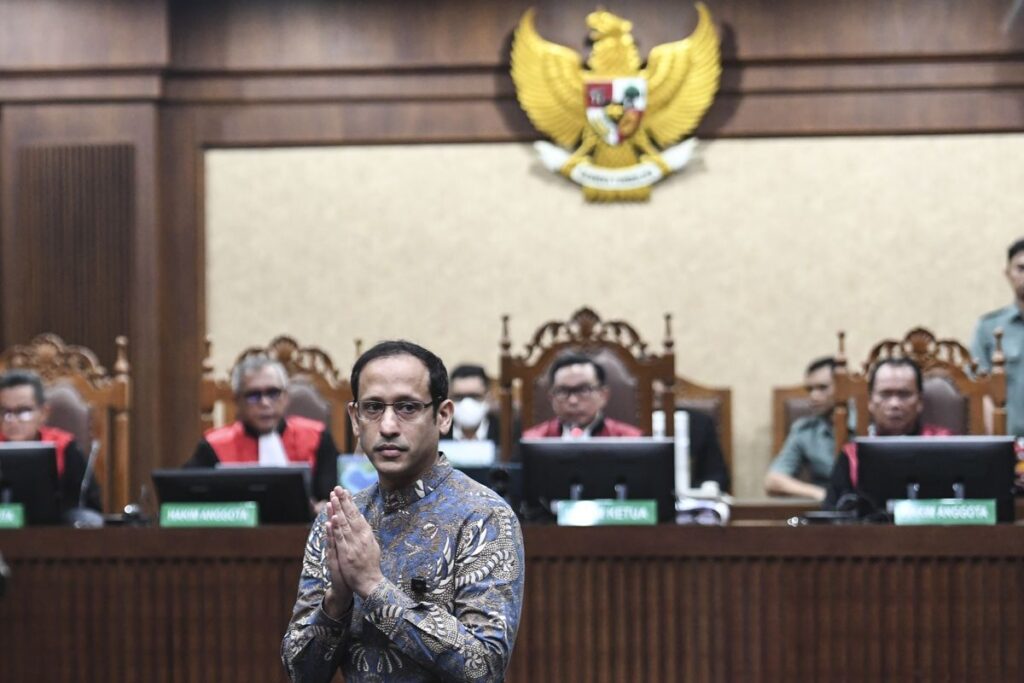 Hakim Ungkap Kerugian Negara Kasus Chromebook Nadiem Tembus Rp1,56 Triliun