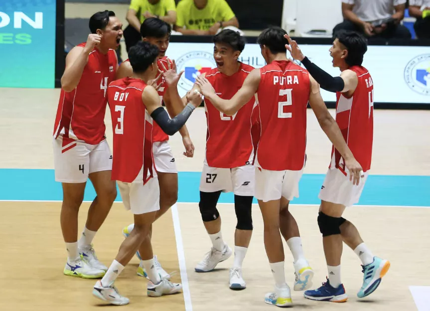 Indonesia Runner-up Men's SEA V Cup 2026