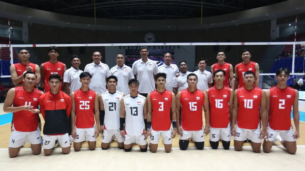 Voli Indonesia Posisi 3 SEA V Cup 2026