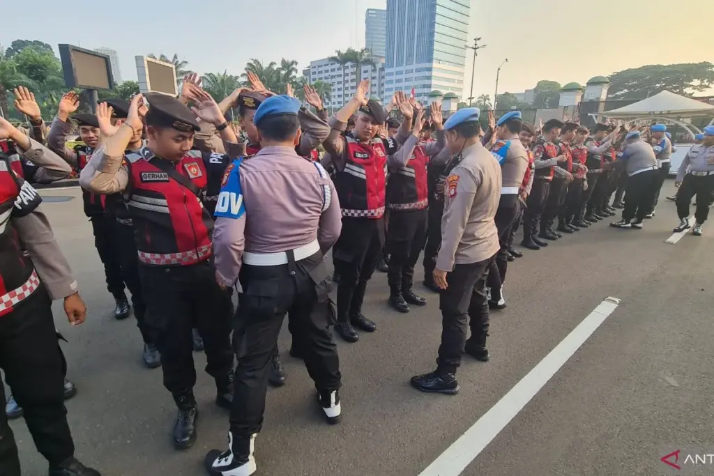 Pengamanan Demo 27 Agustus