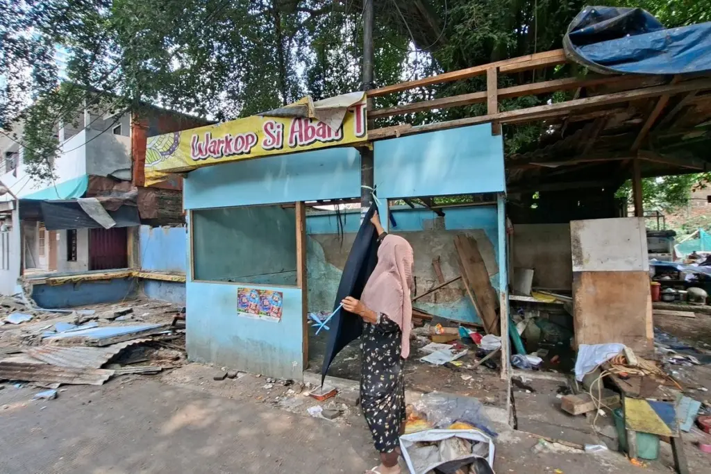 Penertiban 95 Bangunan Tanah Abang