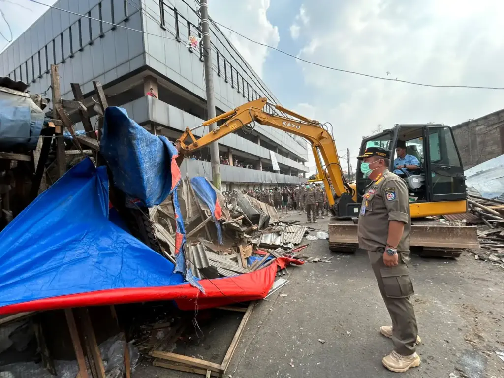 Penertiban Pasar Cisalak