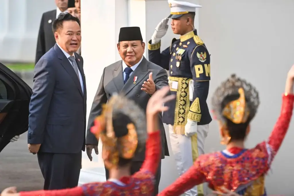 Prabowo dan PM Thailand