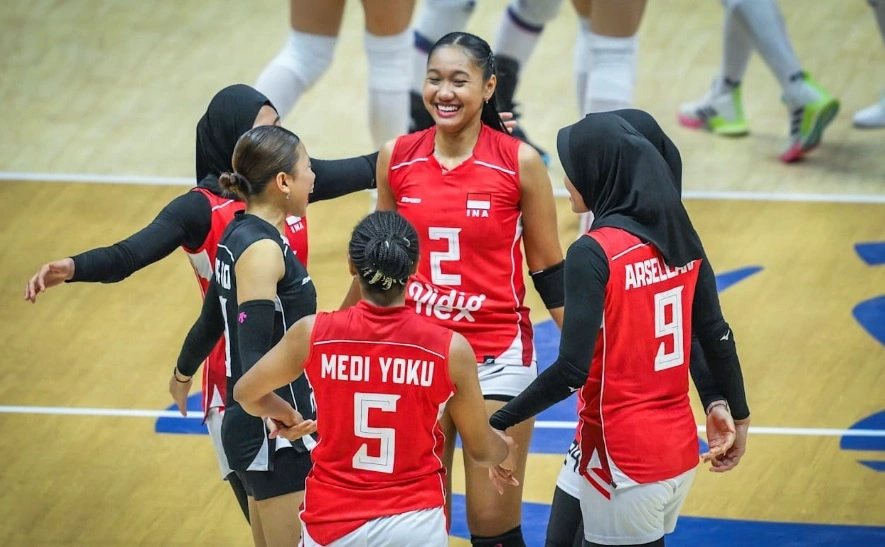 Voli Putri Indonesia Kazakhstan AVC Continental 2026