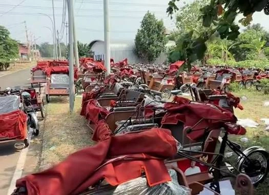 Becak Listrik Majalengka