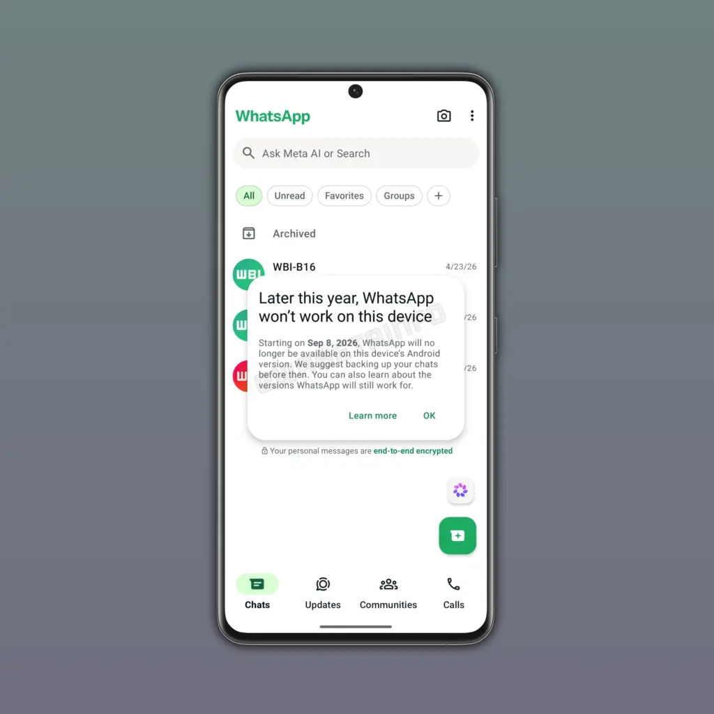 HP tidak bisa pakai WhatsApp