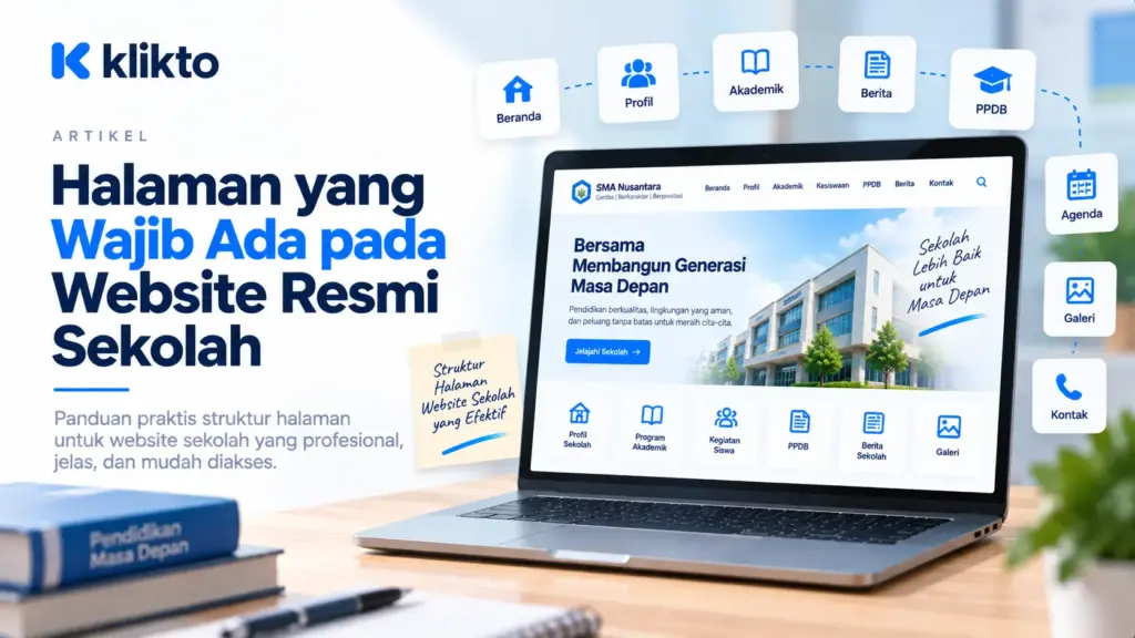halaman yang wajib ada website