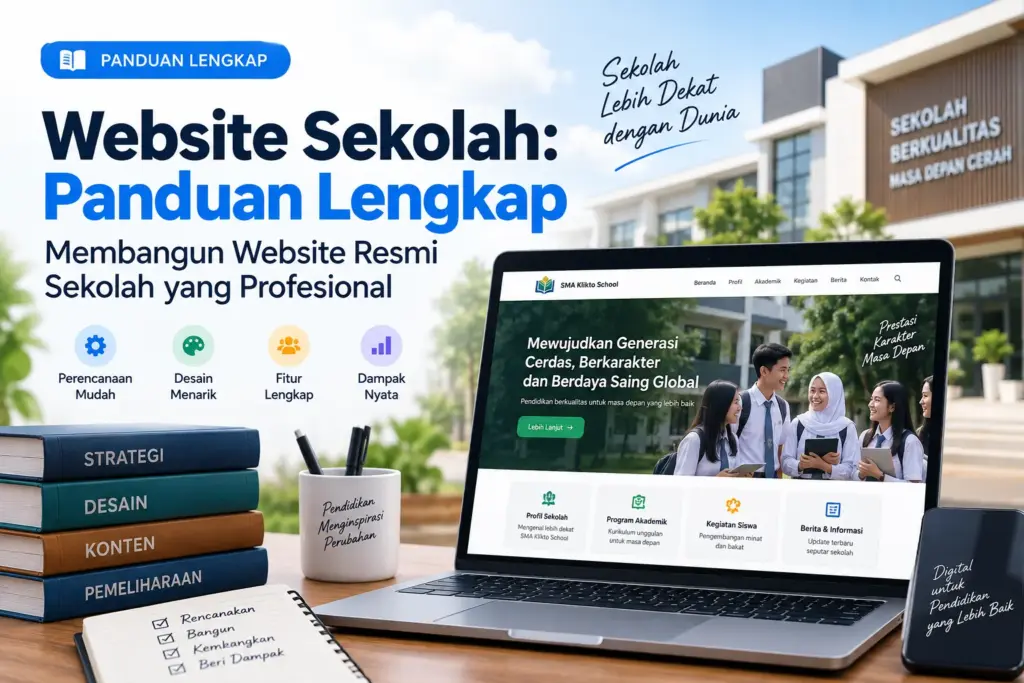website sekolah profesional