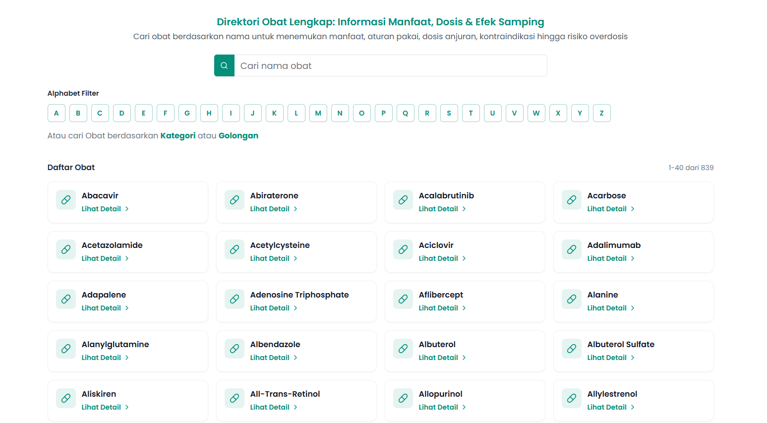 Direktori Online Obat Rawat Id
