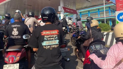 Antrean BBM Bali